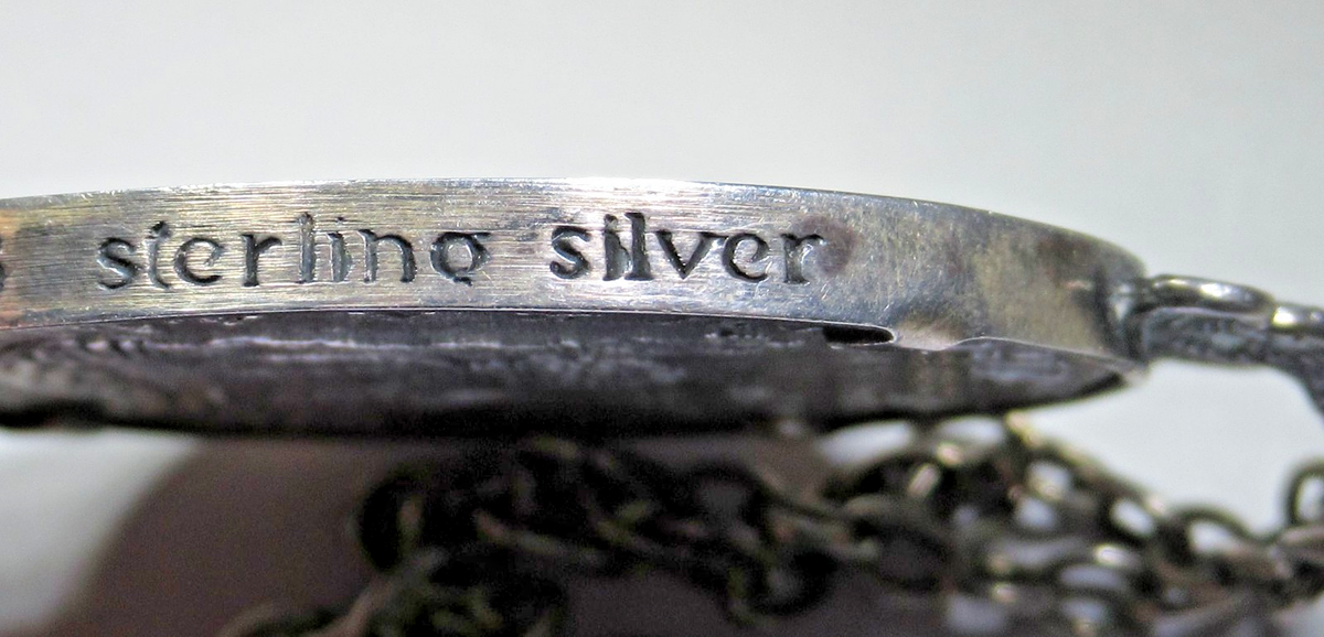 1734 Hollandia Shipwreck Spanish Mexico 8 Reales Silver Necklace