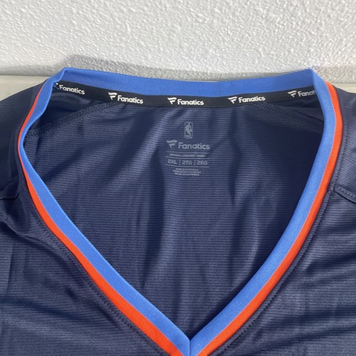 Fanatics OKC Thunder NBA Fast Break Blank Jersey - Women's Size 2XL NWT - Picture 3 of 6