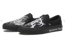 VANS × BABYMETAL Classic Slip-On – Black/White – Japan Exclusive New Gift