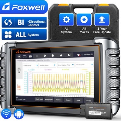FOXWELL NT809 Pro BT All System Bidirectional OBD2 Scanner Diagnostic Tool ABS
