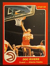 1984-85 Star #84 Doc Rivers HOF HAWKS