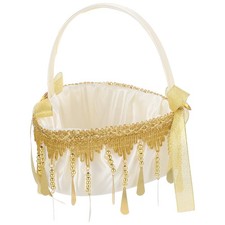 Floral Basket for Wedding Flower Girl Baskets Flowers Girls Bridal