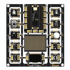 DeskPi PicoMate for Raspberry Pi Pico/Pico W, Learning Electronics and Progra...
