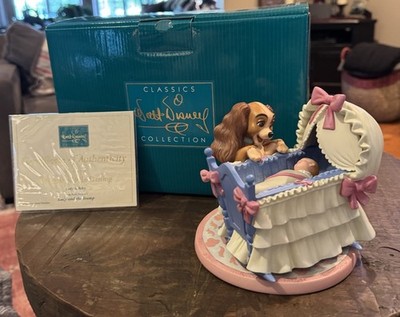 WDCC Lady and the Tramp ''Welcome Little Darling   Mint Condition. 