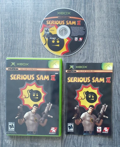 Serious Sam 2 II (Microsoft Xbox, 2005) Complete/Tested