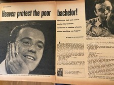 Jack Lemmon, Four Page Vintage Clipping, aa