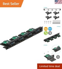 Upgraded 1U Rack Mount for Raspberry Pi   Sup...