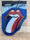 Panini The Rolling Stones International Licks #8 France Blue Prizm /75