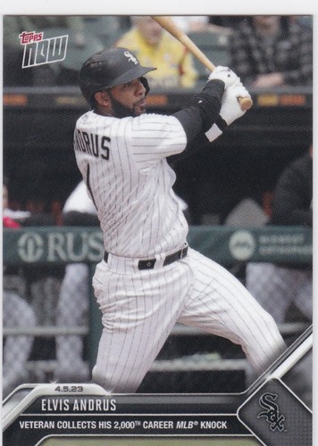 2023 Topps Now 60 Elvis Andrus