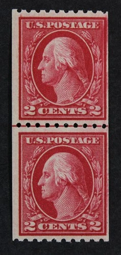 CKStamps: US Stamps Collection Scott#450 2c Washington Mint NH OG Line Pair $550