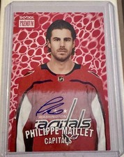 Philippe Maillet 2020-21 Metal Universe '97-98 Retro Star Rubies #PP49 RC AUTO