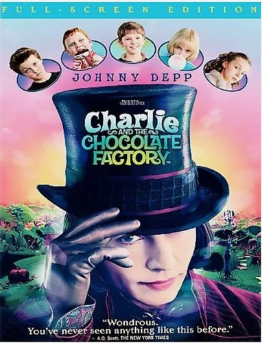 Charlie And The Chocolate Factory (DVD - FULLSCREEN) **DISC ONLY**