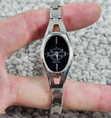 Women's Bulova A2 Harley Davidson Motorcycles 2002 Quartz Watch | eBay