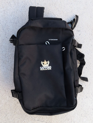 Tucano Tugo Medium Laptop Backpack  17'' Sapporo Premium Beer logo NWOT