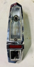 1964 Plymouth Valiant Taillight Assembly Chrome Oem Original 2424244