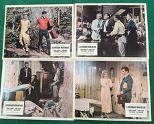 4 x Colour Stills of the 1967 Film A COVENANT WITH DEATH with Gene Hackman.