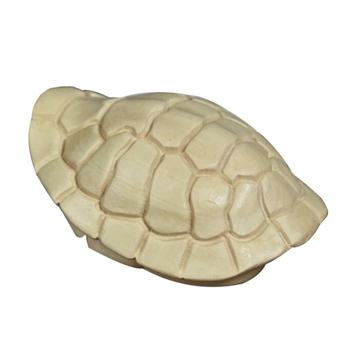 Wood Carved Handheld Pieces Men Women Turtle Ornament Decor for Office - Picture 5 of 12