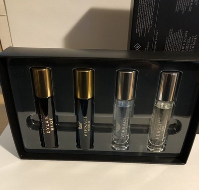 Versace Gift Set Eau De Toilette Eros /Pour Homme /Eau Fraiche /Dylan Blue 5ml 