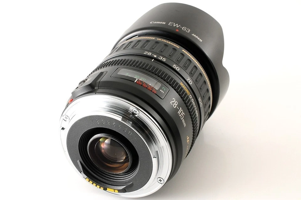 [Near Mint] Canon EF 28-105mm f/3.5-4.5 USM Zoom Lens w/Caps, Hood From JAPAN #6 - Image 3 of 4