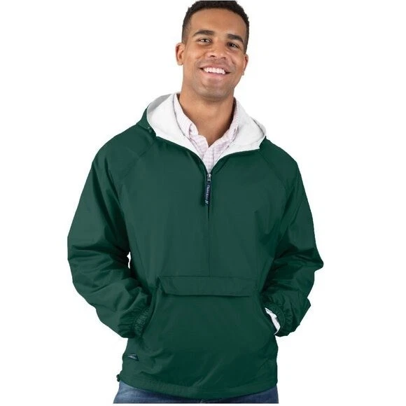 NEW Charles River Apparel Classic Solid Pullover 9905 Forest Green Unisex SMALL