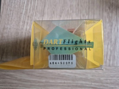 CUESOUL TERO AK4 + 5ZSYS Dart Flights Standard hellblau 