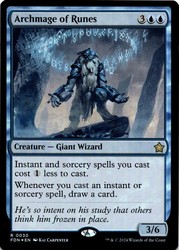 Archmage of Runes - Foil - Foundations