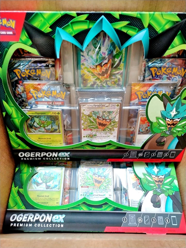 Pokemon Ogerpon ex Premium Colección Caja ¡SELLADA DE FÁBRICA!