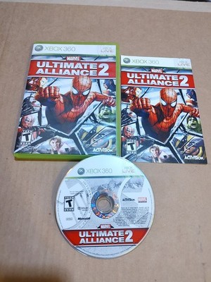 Marvel Ultimate Alliance 2 Xbox 360 - Authentic Complete Clean NICE!!     