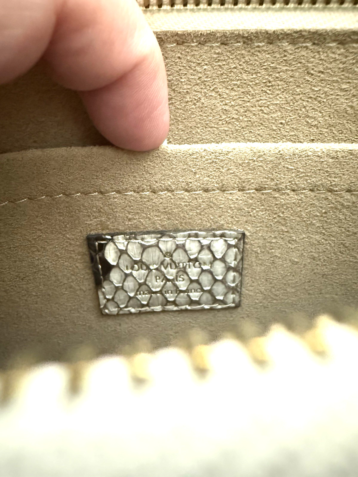 Louis Vuitton Python Daily Pouch Monogram Emprein… - image 11