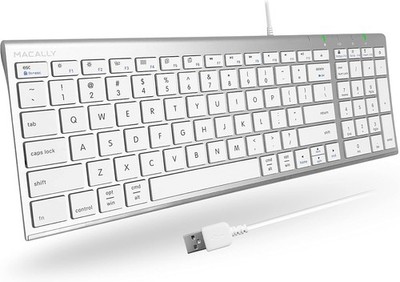 Slim Wired Keyboard with Keypad