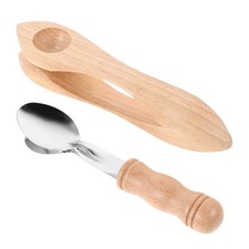 2 Pcs Musical Spoons for Kids Folk Percussion Instrument Instruments Toy