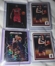 Dwayne Wade, Tyler Herro Jaime Jaquez Jr Select Obsidian Rookie Miami Heat 