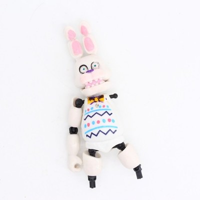 Funko Five Nights at Freddy s Easter Bonnie Figure FNAF White Broken for Parts