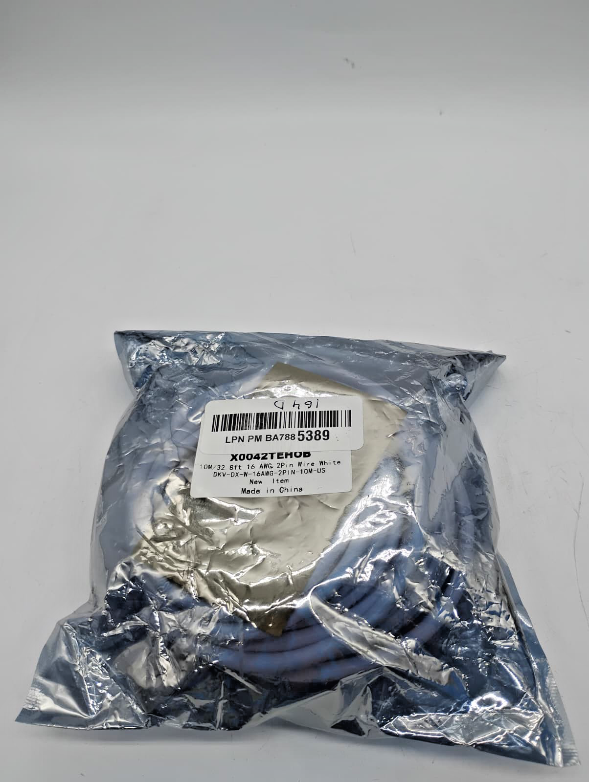 Wire. Message 16/2 AWG Tinned Copper Low Voltage Wire 32.8FT 2 Conductor Electrical ...