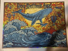 Dave Matthews Band Foil Poster, Bristow VA,  2022, Todd Slater Artist Print
