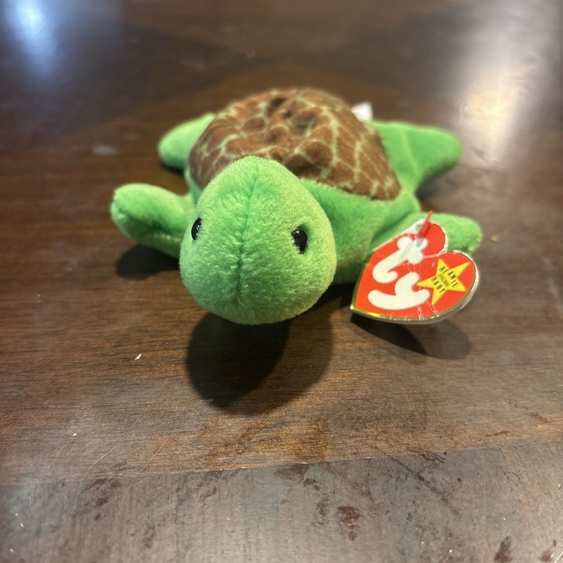 Ty Beanie Babies Speedy Turtle Plush Vintage 1994 Retired Ages 3+ (4-7)