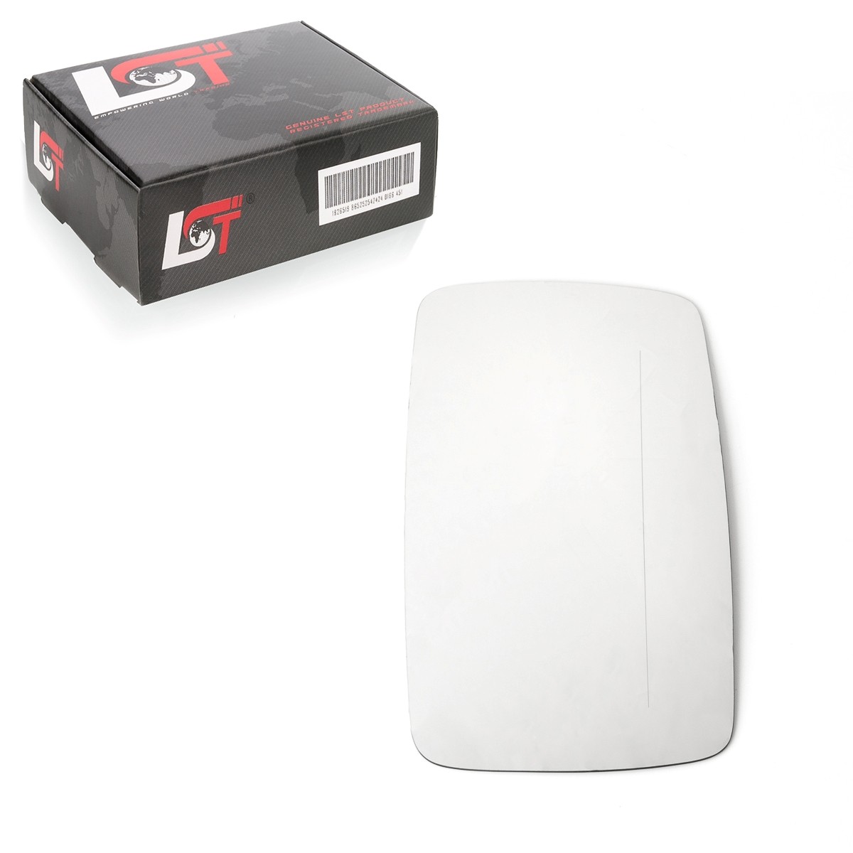 Sideview Mirror Glass Right Aspheric Adhesive for mercedes Sprinter 901-904