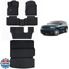 ASINRI Floor Mats and Large Trunk Mat for 2016-2023 2024 Dodge Durango 7-Sea