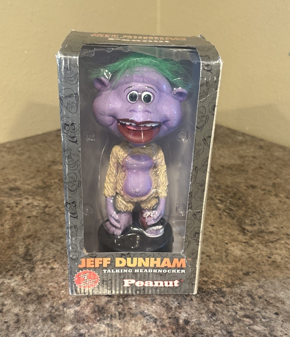 NECA - JEFF DUNHAM TALKING HEADKNOCKER - PEANUT BOBBLEHEAD NIB | eBay