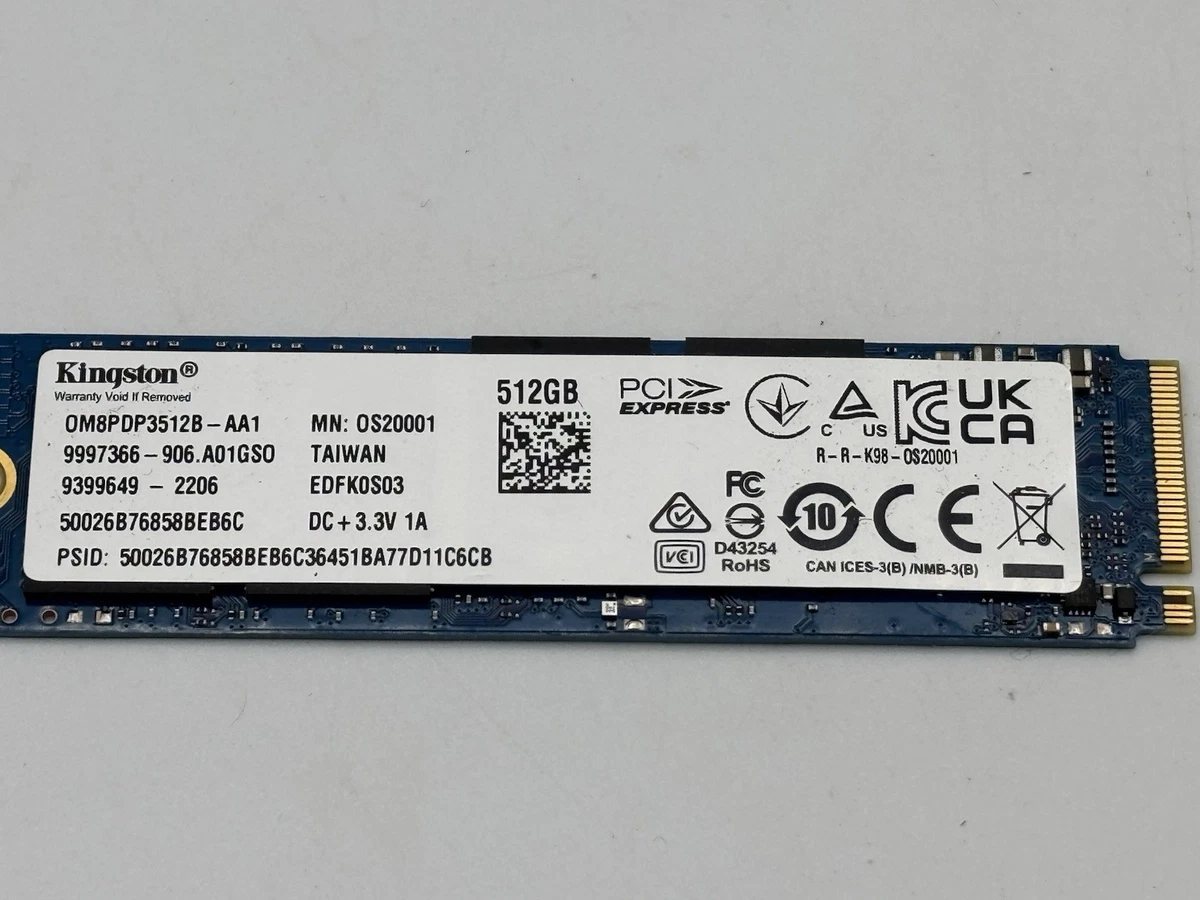 Kingston 512 GB Internal Solid-State Drives for sale | eBay