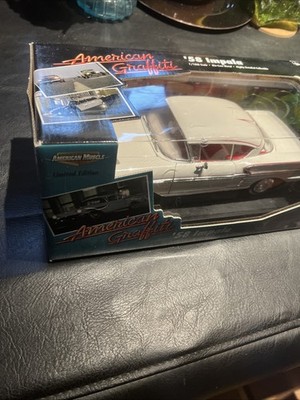 Ertl 1:18 1958 Chevrolet Impala American Graffiti Diecast Vehicle
