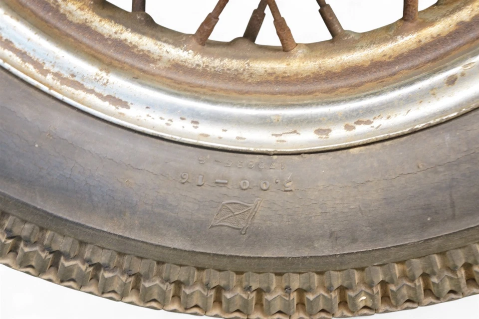 1933 Harley RL VL WL Flathead Knucklehead 45 JD OEM *2901 Rueda trasera  Foto 4 de 4