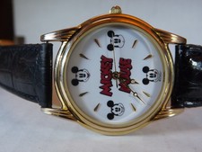 Disney Store Mens Vintage Mickey Mouse Watch Faces of Mickey Mouse Rtd-VHTF-New