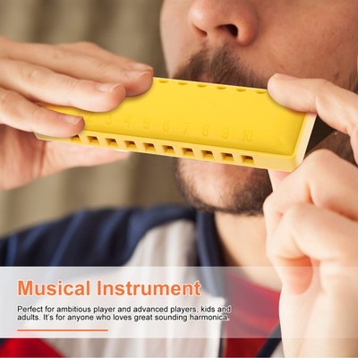  Mundharmonika-instrument Kinder Blues Mundharmonica ABS-Mundharmonika