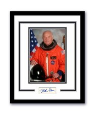 John Glenn Autographed Signed 11x14 Framed Photo NASA Space Astronaut ACOA