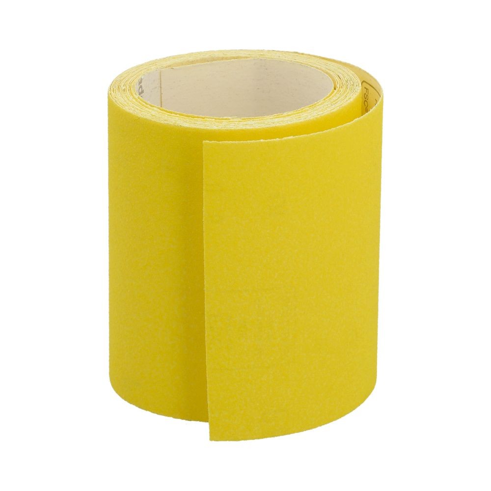 Norton General Purpose 120 Grit Yellow Sanding Roll (L)5m (W)115mm