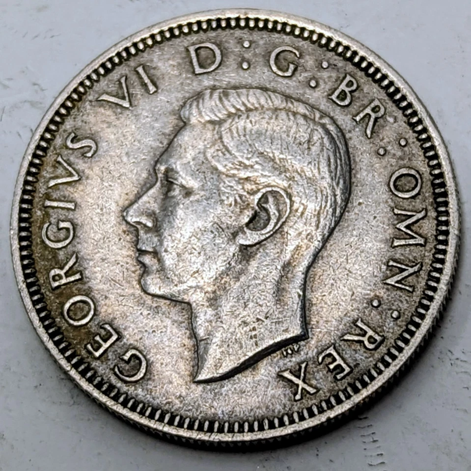 1950 Great Britain One Shilling - English Crest - Nice Condition. - Image 2 of 2