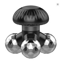 4-in-1 Handheld Vibrating Massager w/ 3 Heads Muscle Relaxation