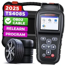  MaxiTPMS TS408S, 2025 TPMS Relearn Tool Updated of TS401 TS408, OBD II 
