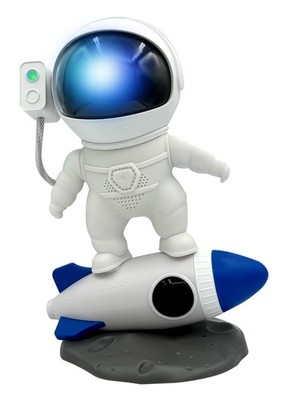 Wireless Express Rocket Man - Astronaut Bluetooth Speaker with Starry Night L...
